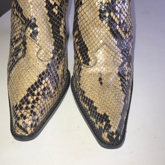 F By Fortuna Valentino Python Boots - Picture 5 of 8